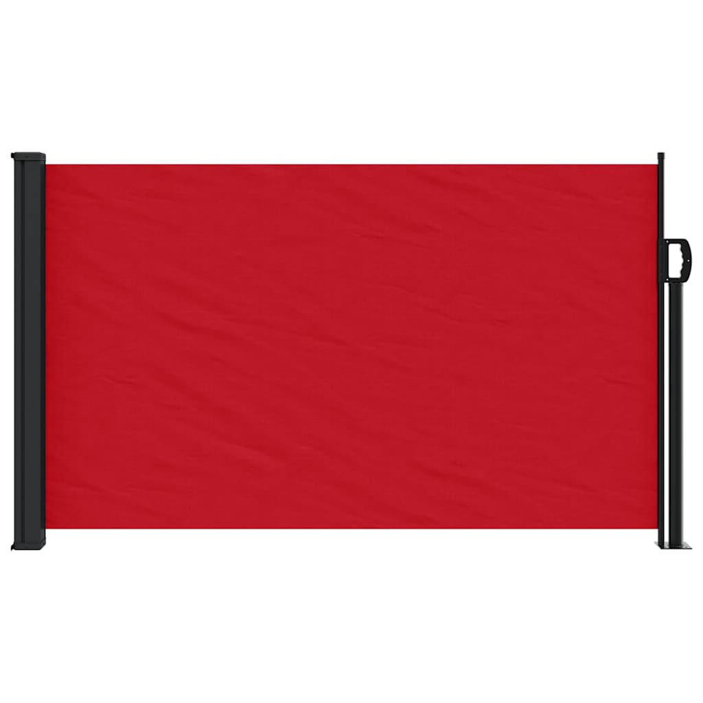 Vidaxx pare-vent extensible 120x600 cm rouge