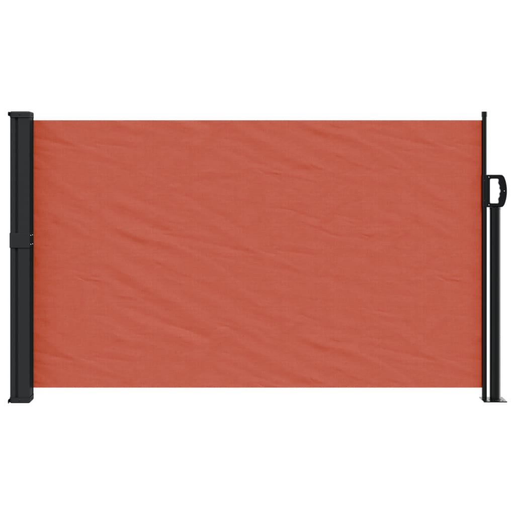 Vidaxx pare-vent extensible 120x600 cm terre cuite