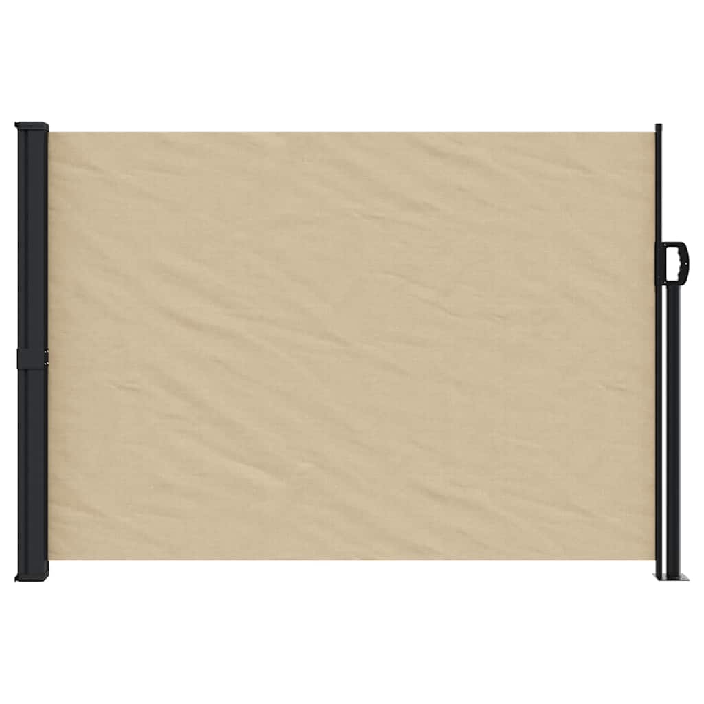Vidaxx pare-vent extensible 140x600 cm beige