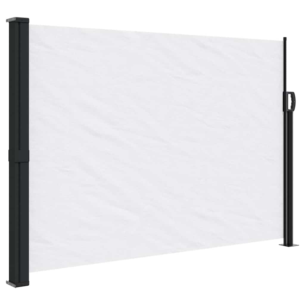 Vidaxx pare-vent extensible 140x600 cm blanc
