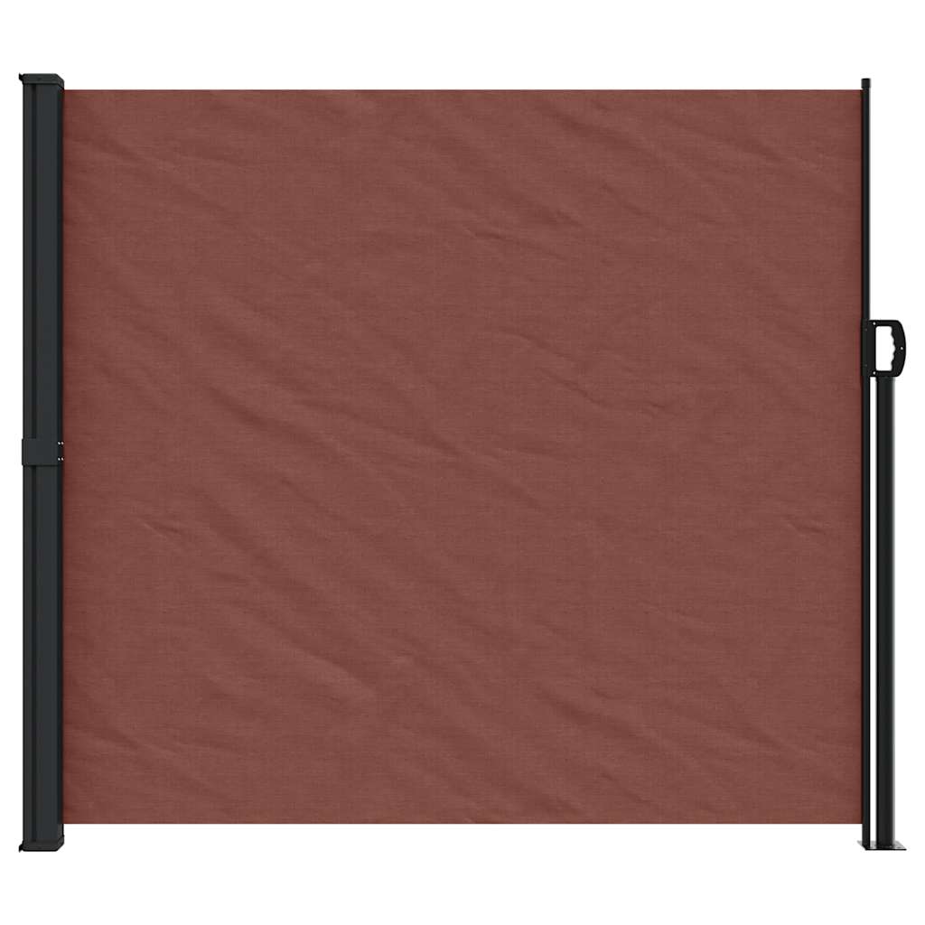 Vidaxx pare-vent extensible 180x600 cm marron