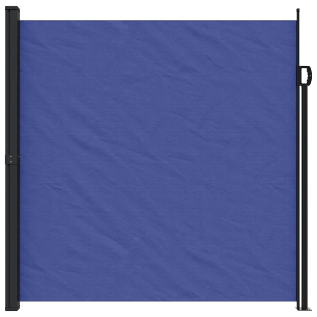 Vidaxx extendable wind screen 200x600 cm blue