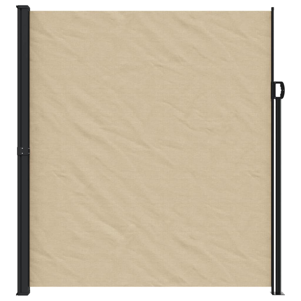 VidaXL Pare-vent extensible 220x600 cm beige