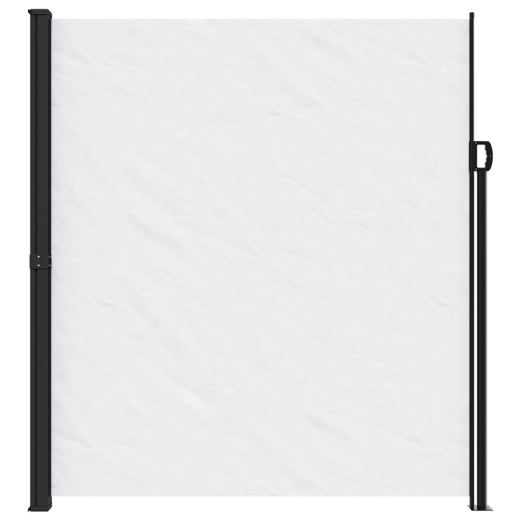 VidaXL Pare-vent extensible 220x600 cm blanc