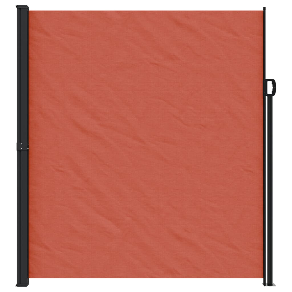 Vidaxx pare-vent extensible 220x600 cm terre cuite