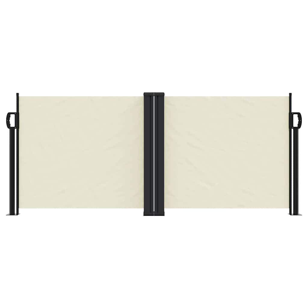 Vidaxx pare-vent extensible 100x600 cm crème