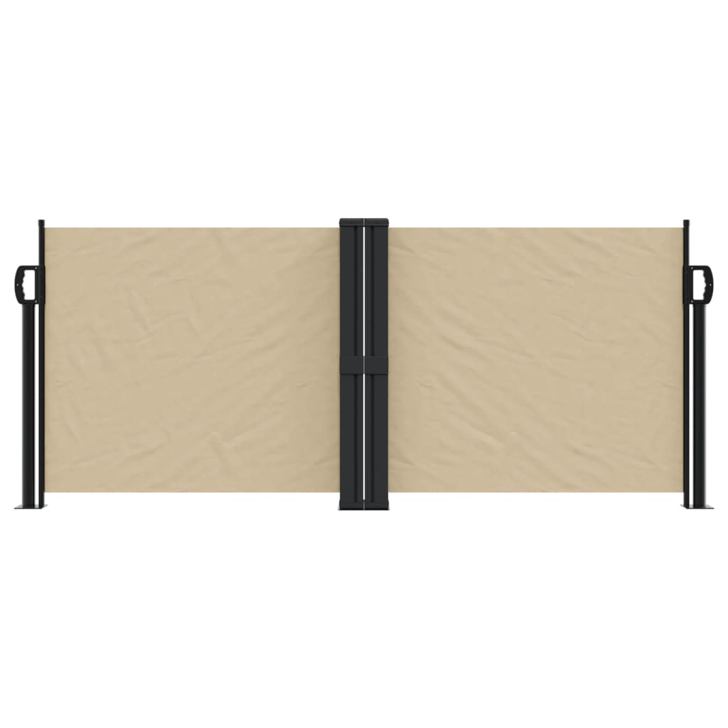 Vidaxx pare-vent extensible 100x600 cm beige