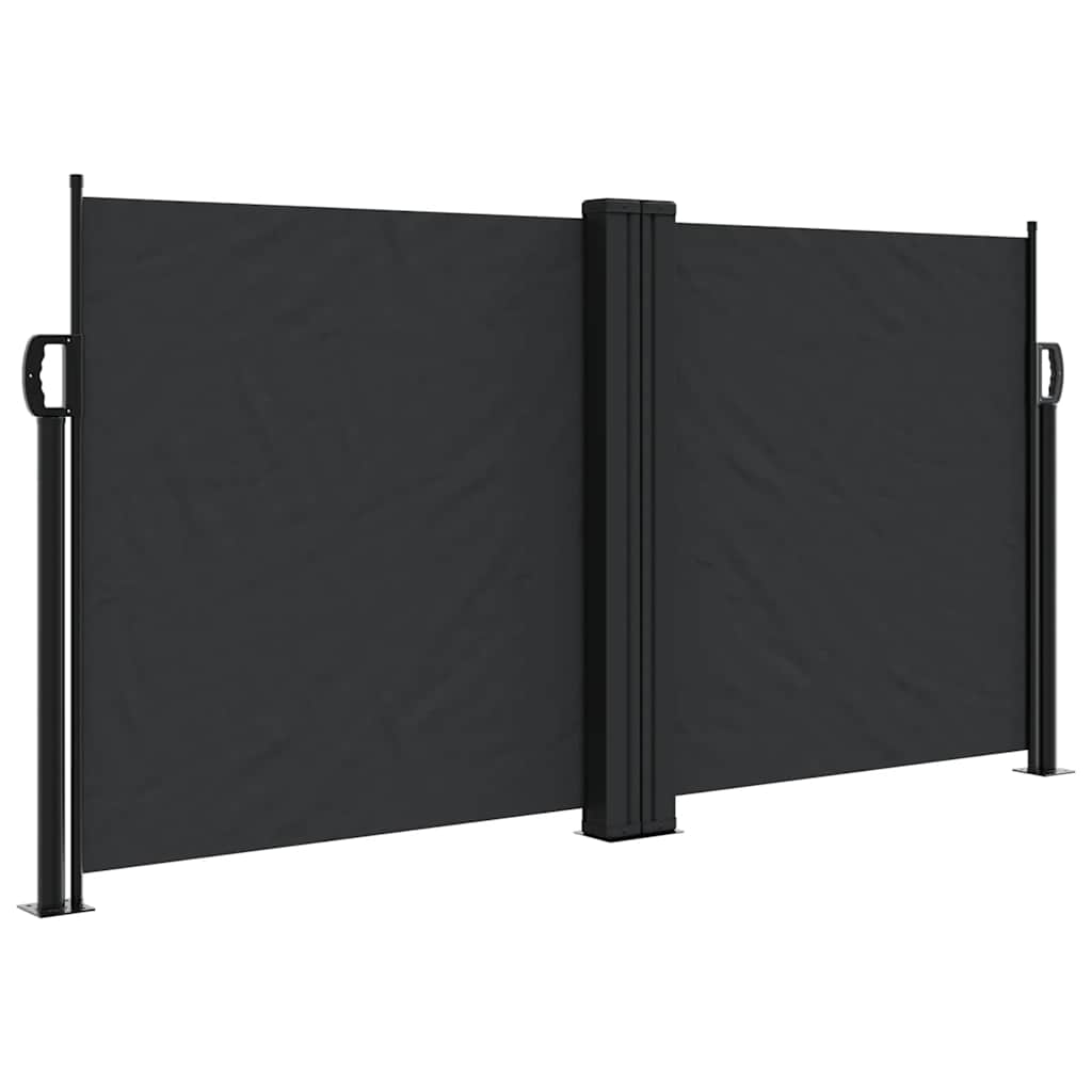 Vidaxx pare-vent extensible 120x600 cm noir