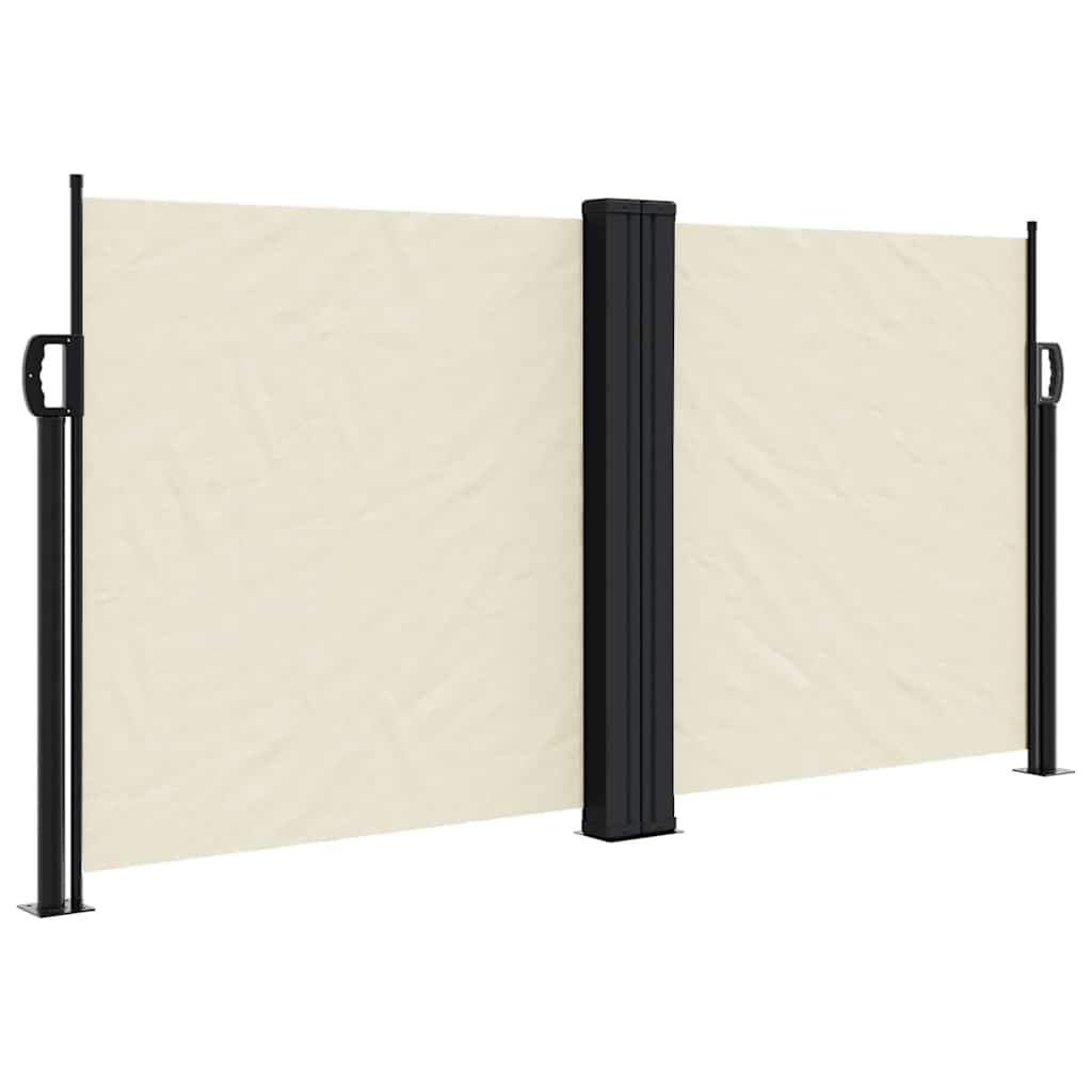 Vidaxx pare-vent extensible 120x600 cm crème