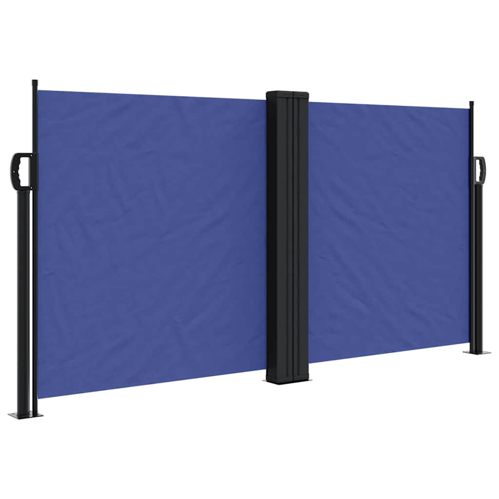 Vidaxx pare-vent extensible 120x600 cm bleu