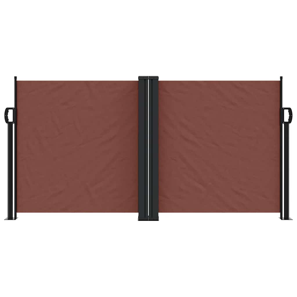 Vidaxx pare-vent extensible 120x600 cm marron
