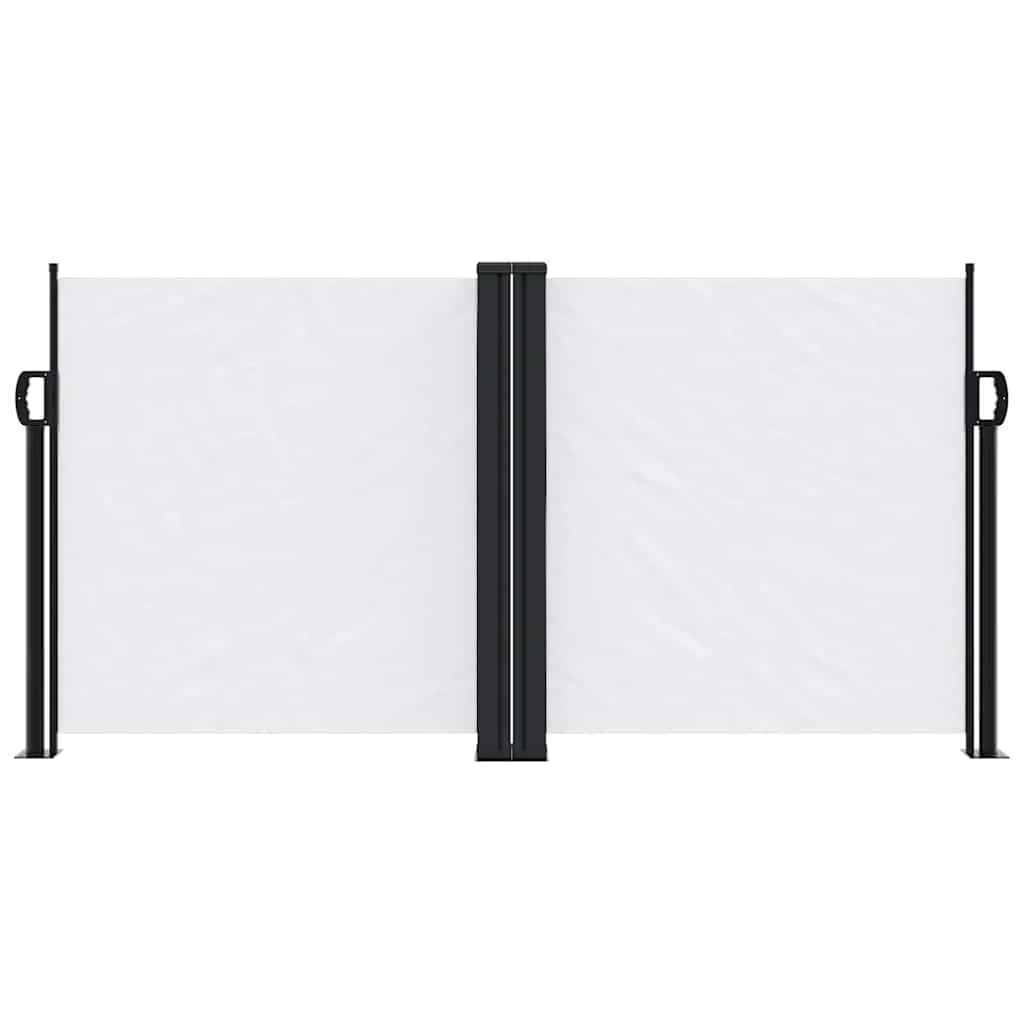 Vidaxx pare-vent extensible 120x600 cm blanc