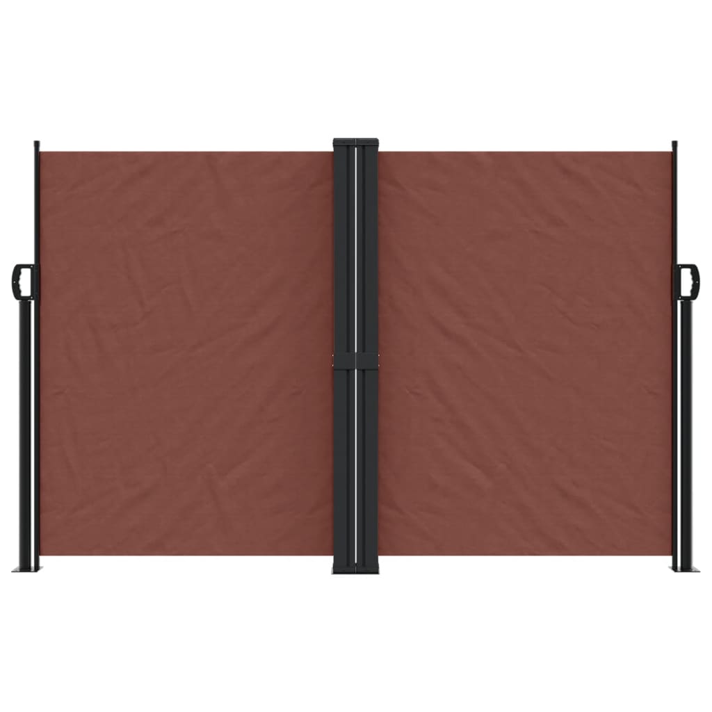 Vidaxx pare-vent extensible 160x600 cm marron