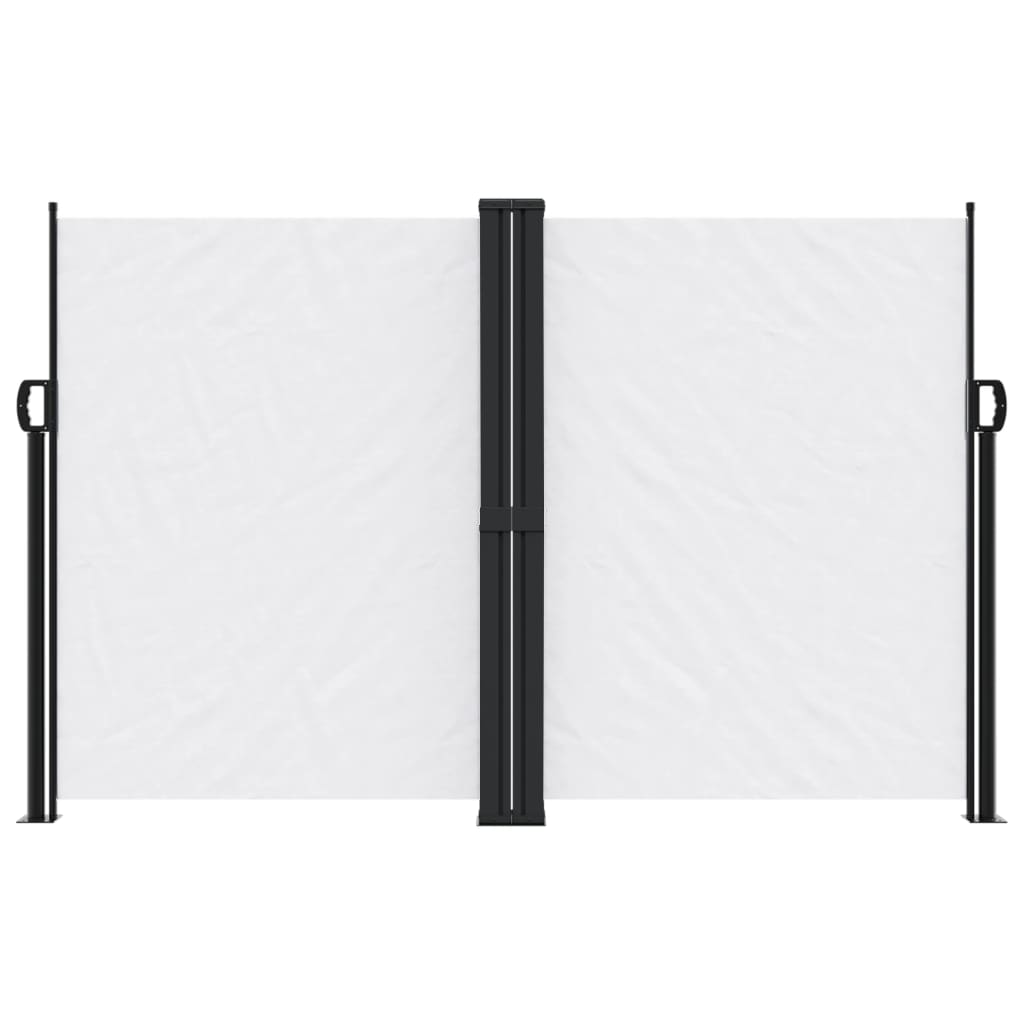 Vidaxx pare-vent extensible 160x600 cm blanc