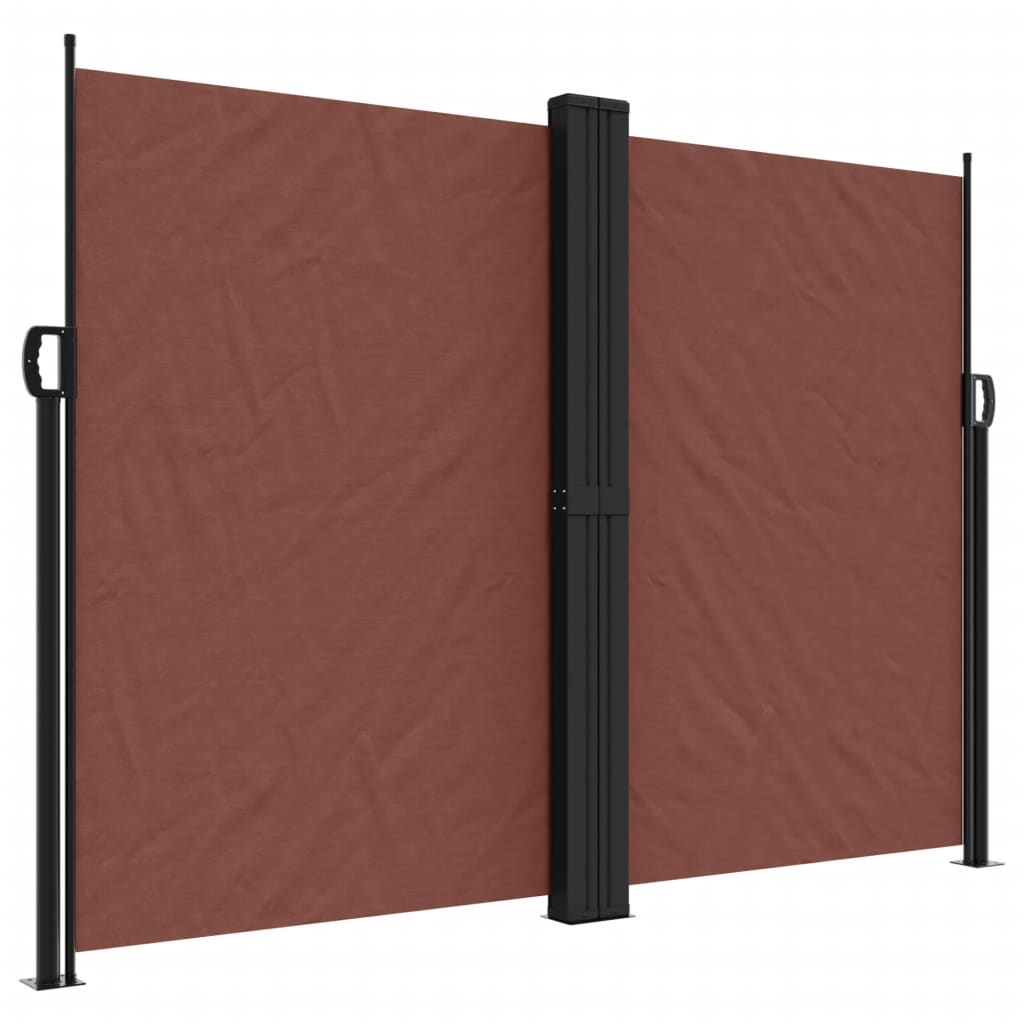 Vidaxx pare-vent extensible 180x600 cm marron