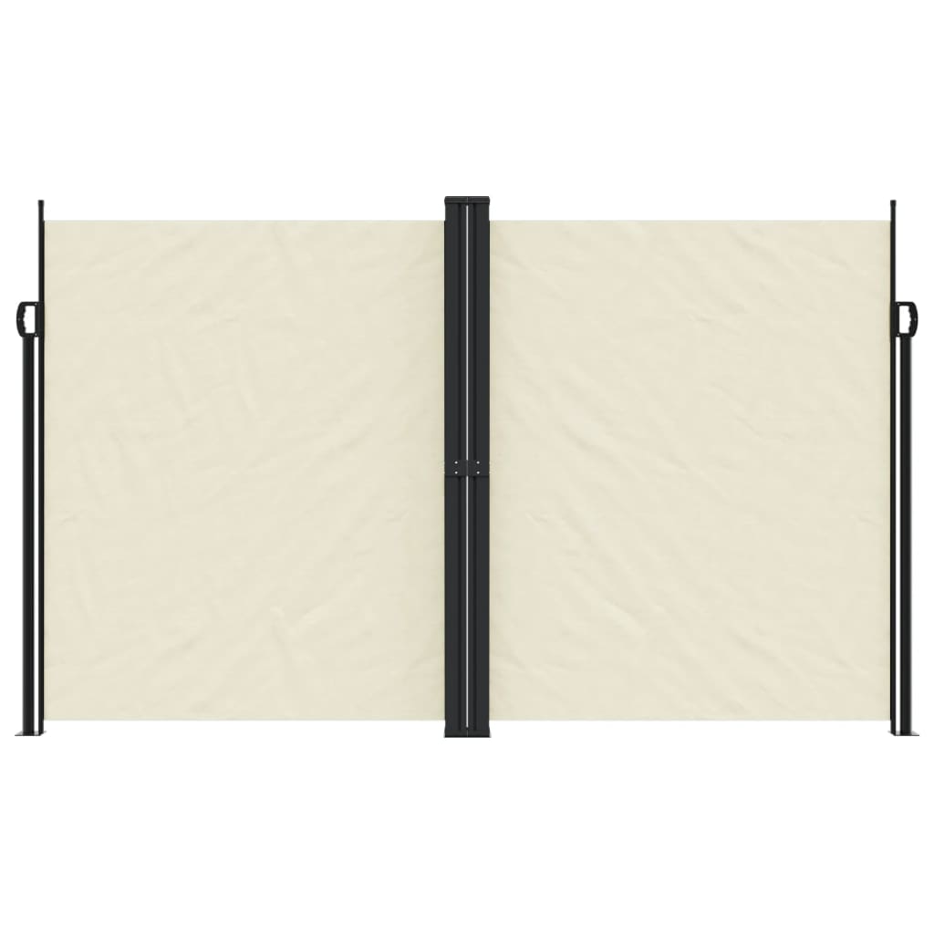 Vidaxx pare-vent extensible 200x600 cm couleur crème