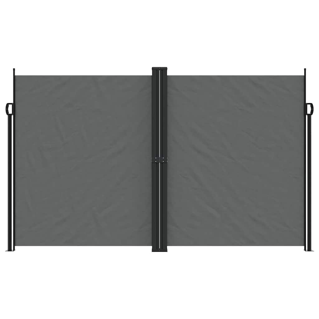 Vidaxx pare-vent extensible 200x600 cm anthracite