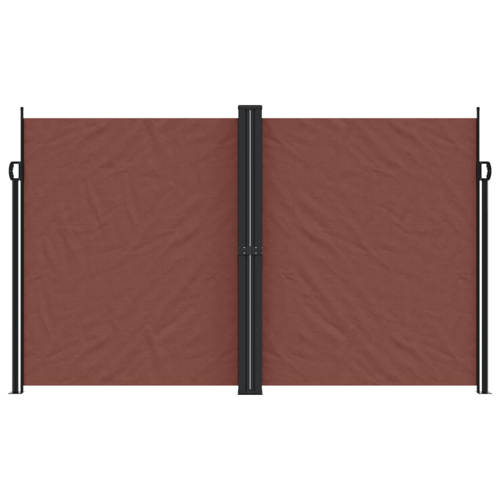 Vidaxx pare-vent extensible 200x600 cm marron