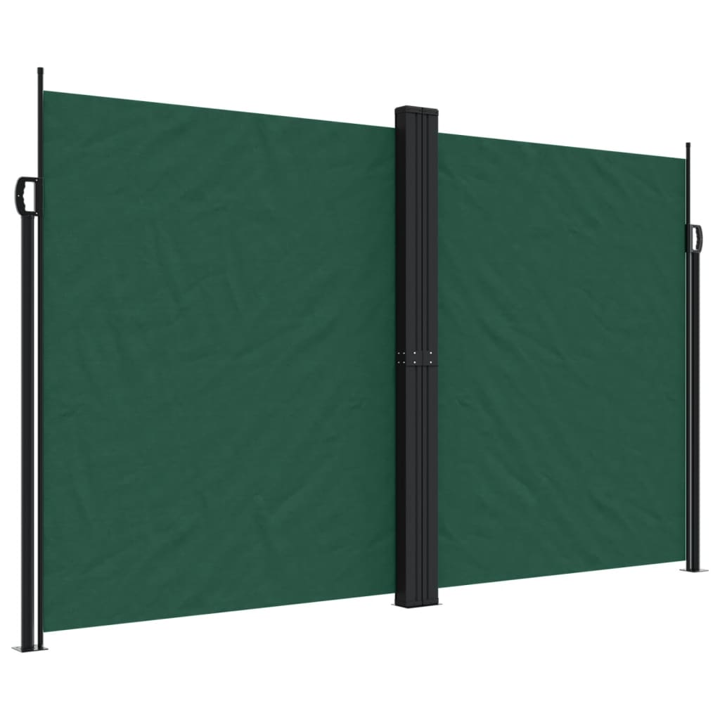 Vidaxx pare-vent extensible 200x600 cm vert foncé