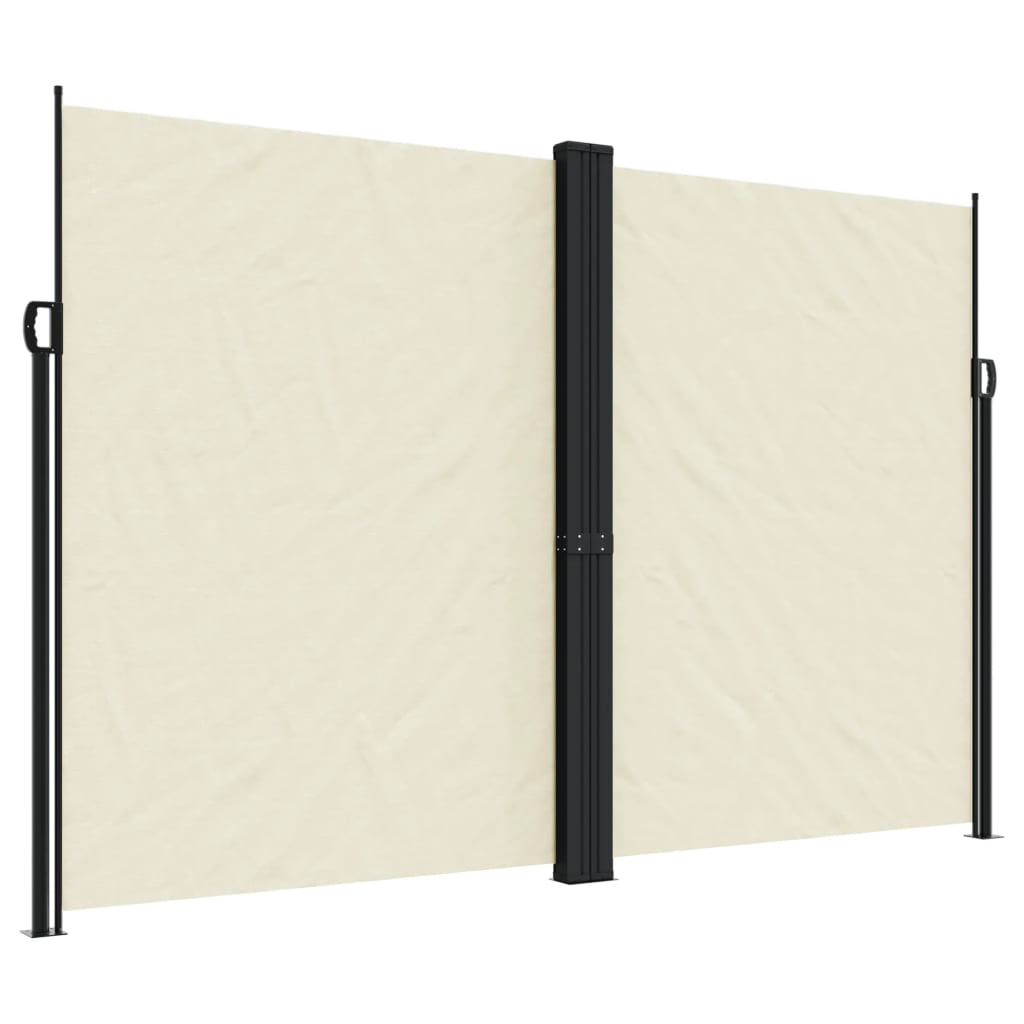 Vidaxx pare-vent extensible 220x600 cm couleur crème