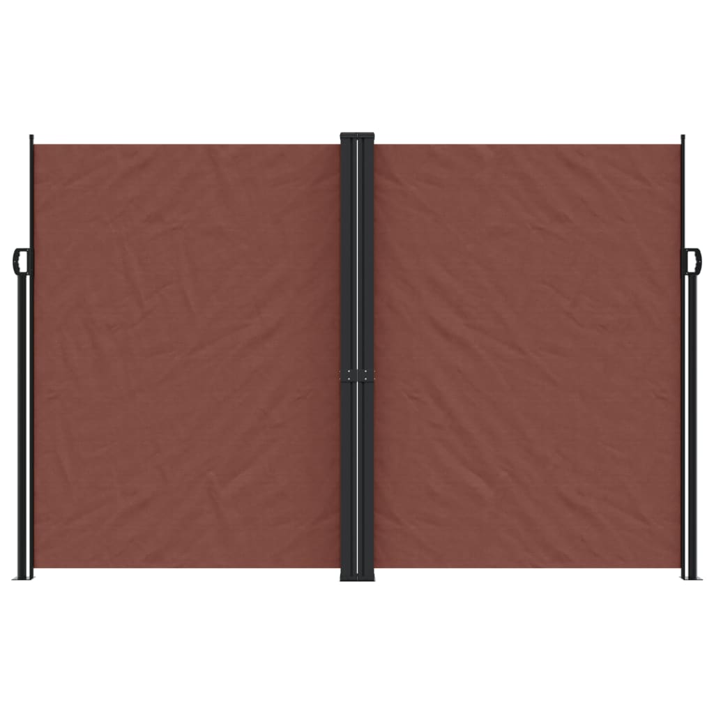 Vidaxx pare-vent extensible 220x600 cm marron