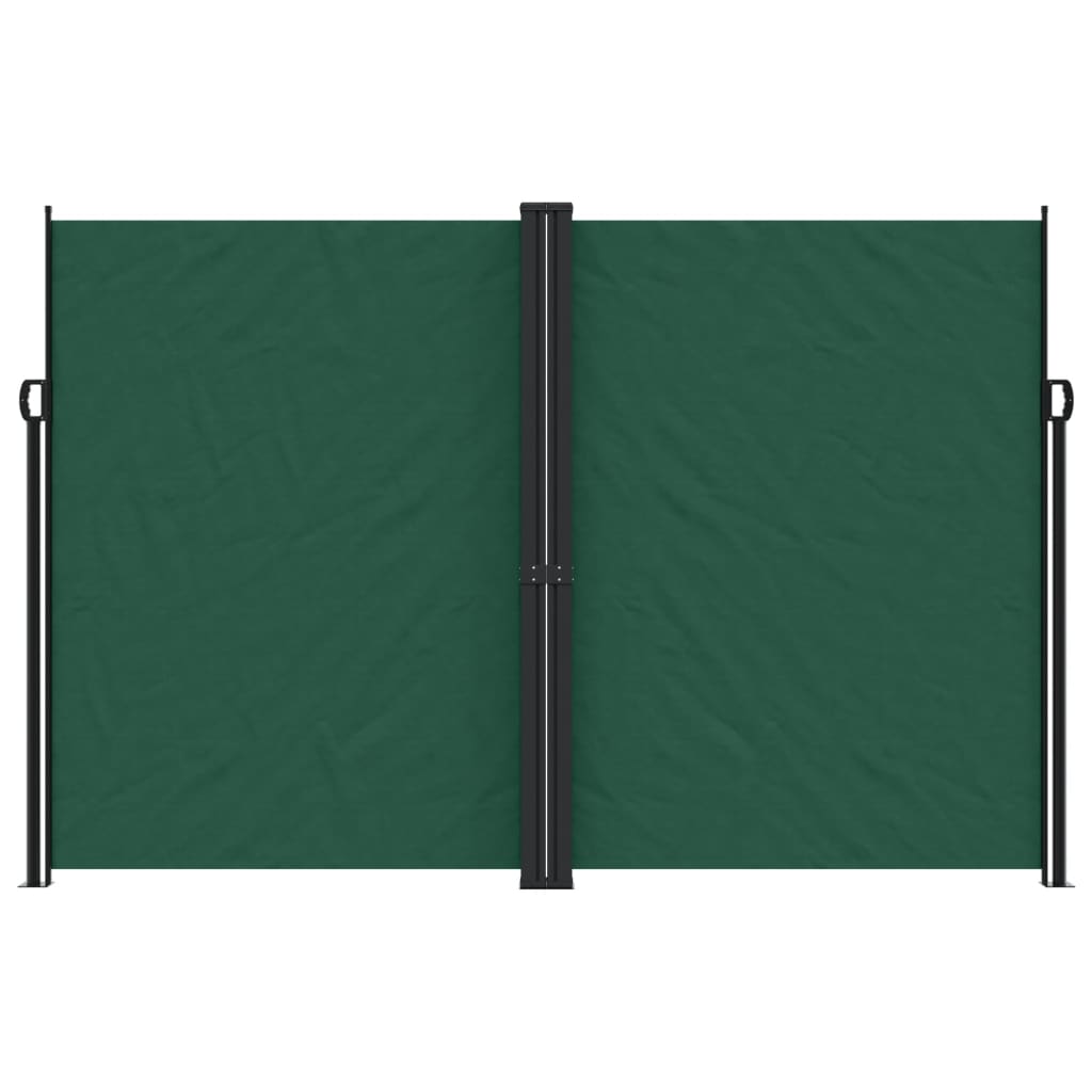 Vidaxx pare-vent extensible 220x600 cm vert foncé