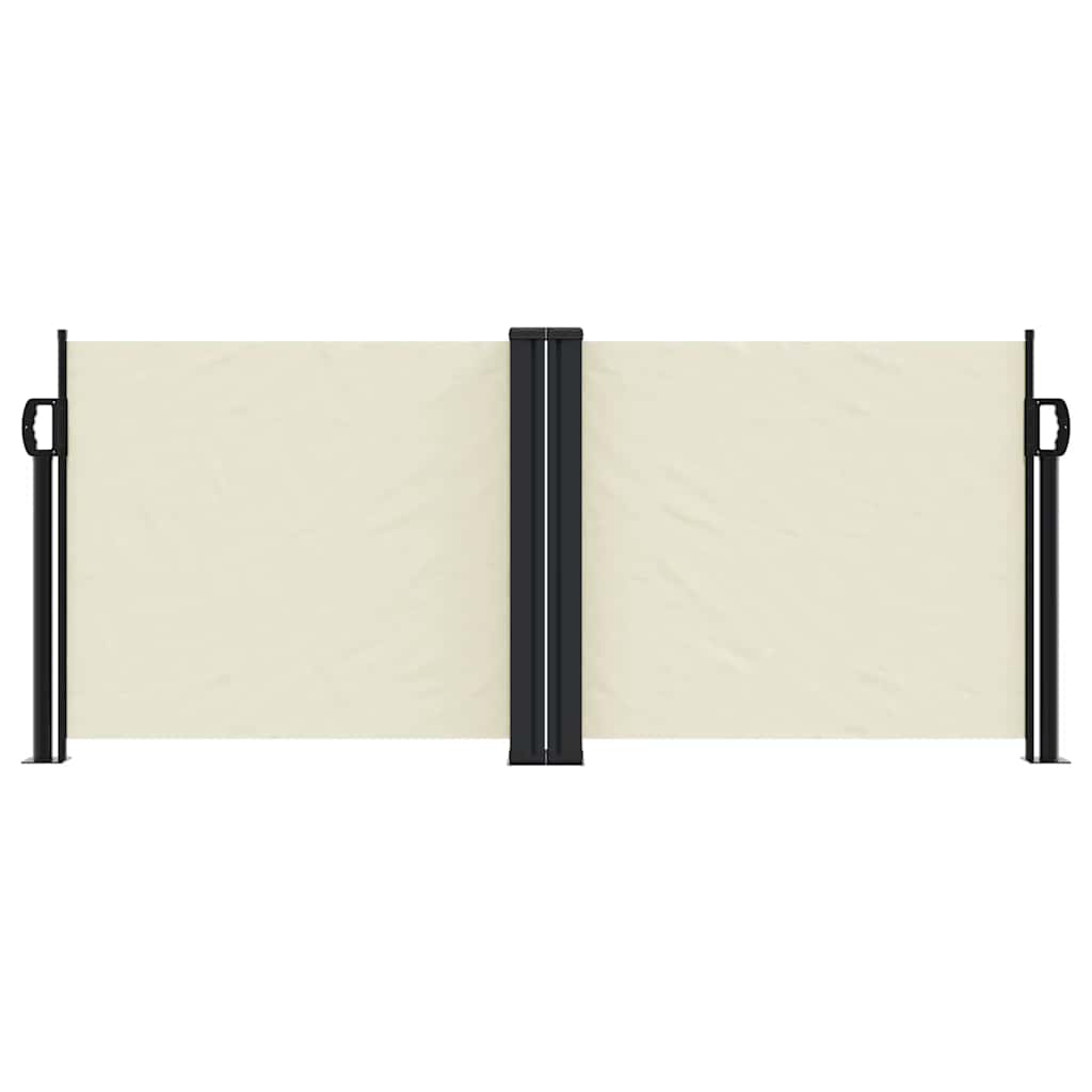 Vidaxx pare-vent extensible 100x1000 cm crème
