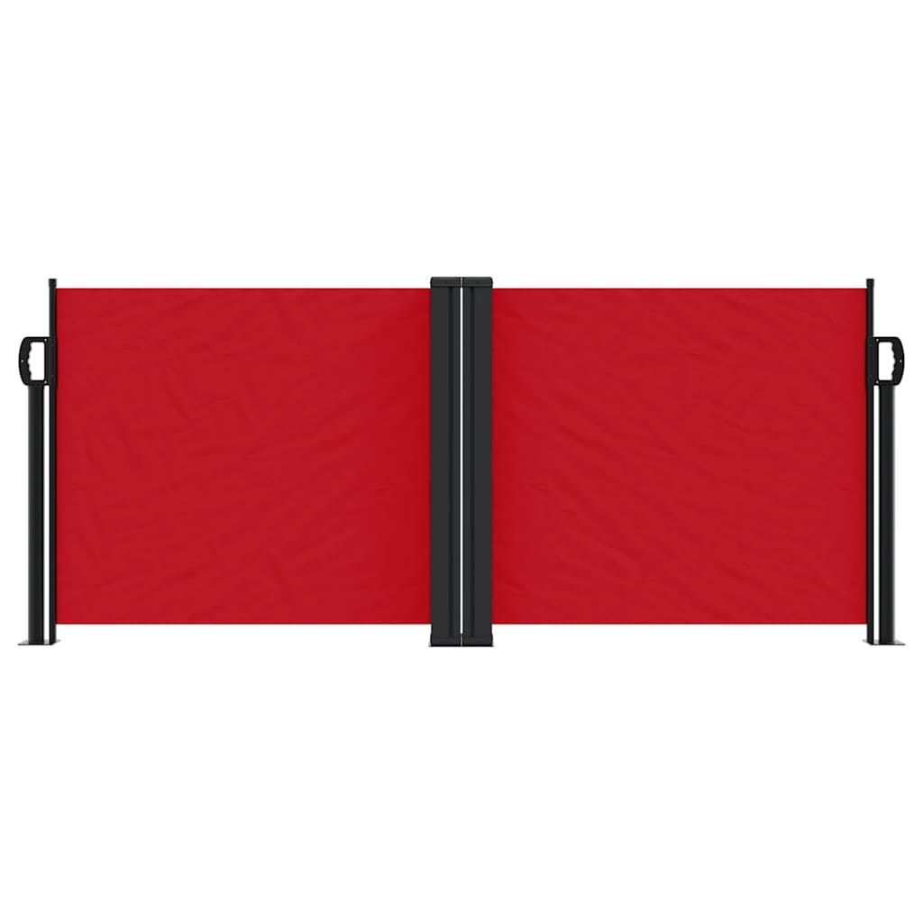 Vidaxx pare-vent extensible 100x1000 cm rouge