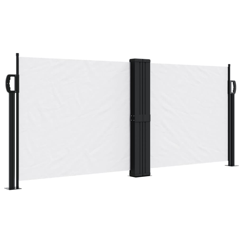 Vidaxx pare-vent extensible 100x1000 cm blanc