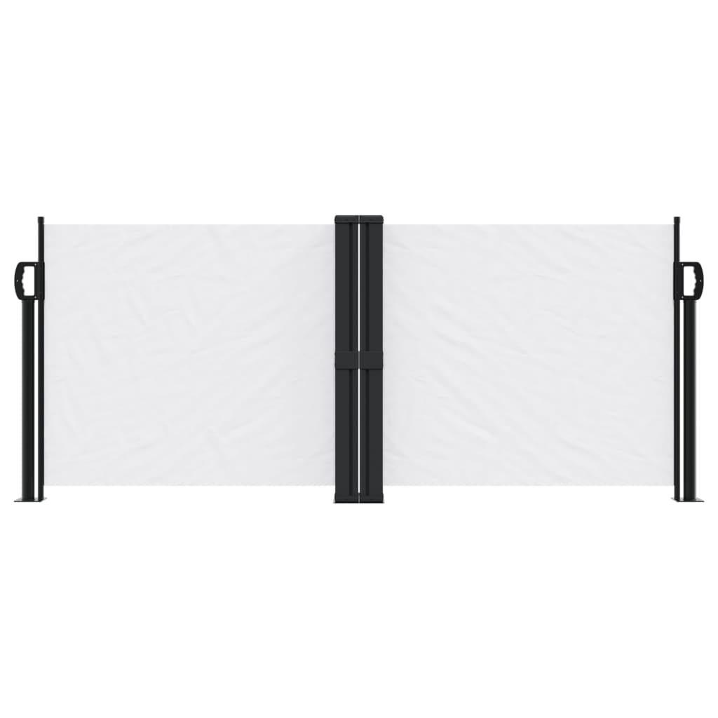 Vidaxx pare-vent extensible 100x1000 cm blanc