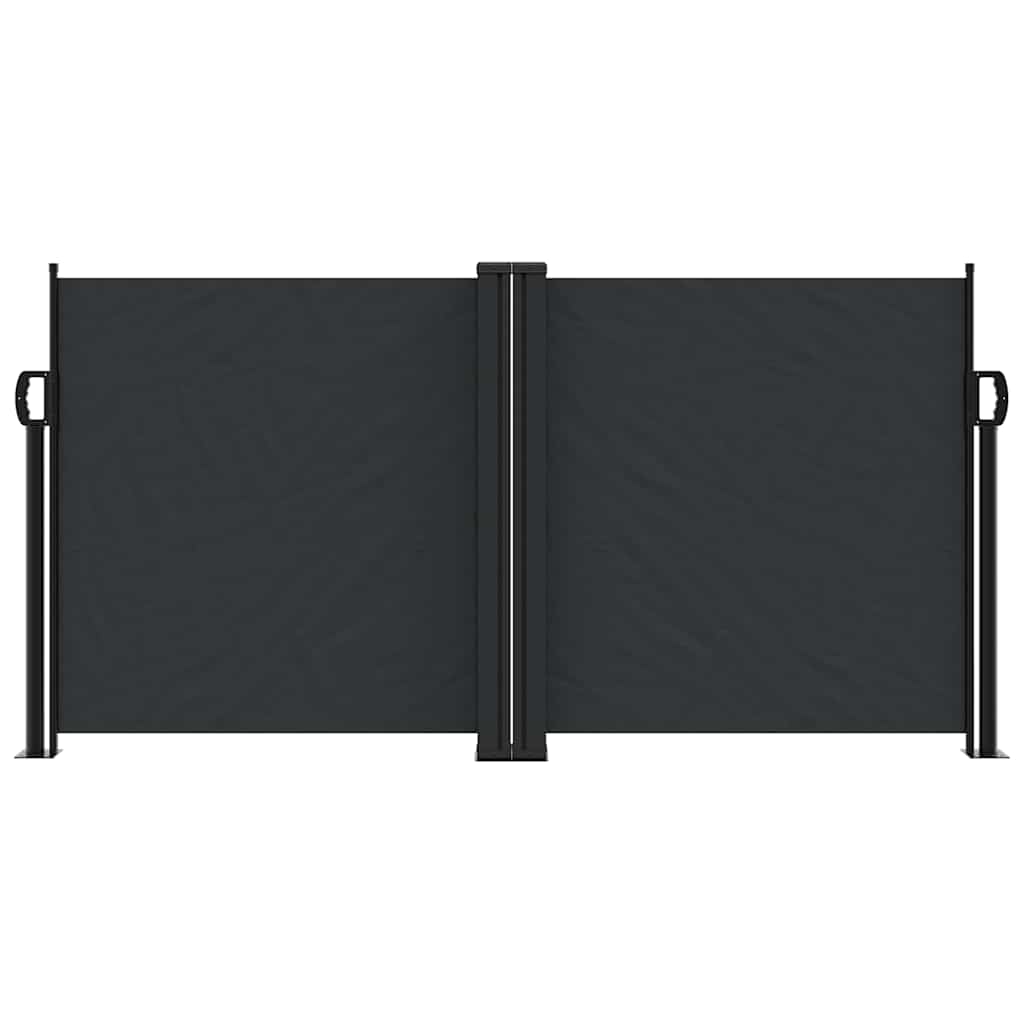 Vidaxx pare-vent extensible 120x1000 cm noir