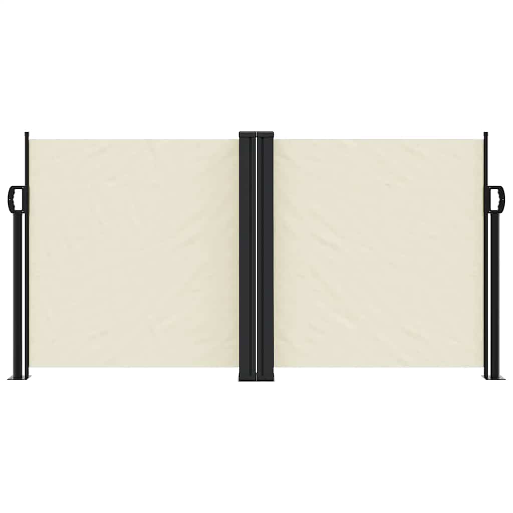 Vidaxx pare-vent extensible 120x1000 cm crème