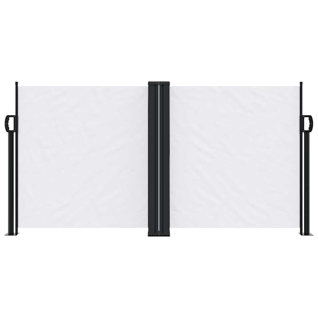 Vidaxx pare-vent extensible 120x1000 cm blanc