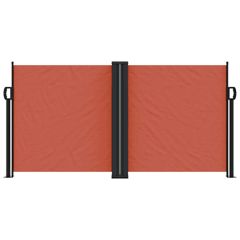 Vidaxx pare-vent extensible 120x1000 cm couleur terre cuite