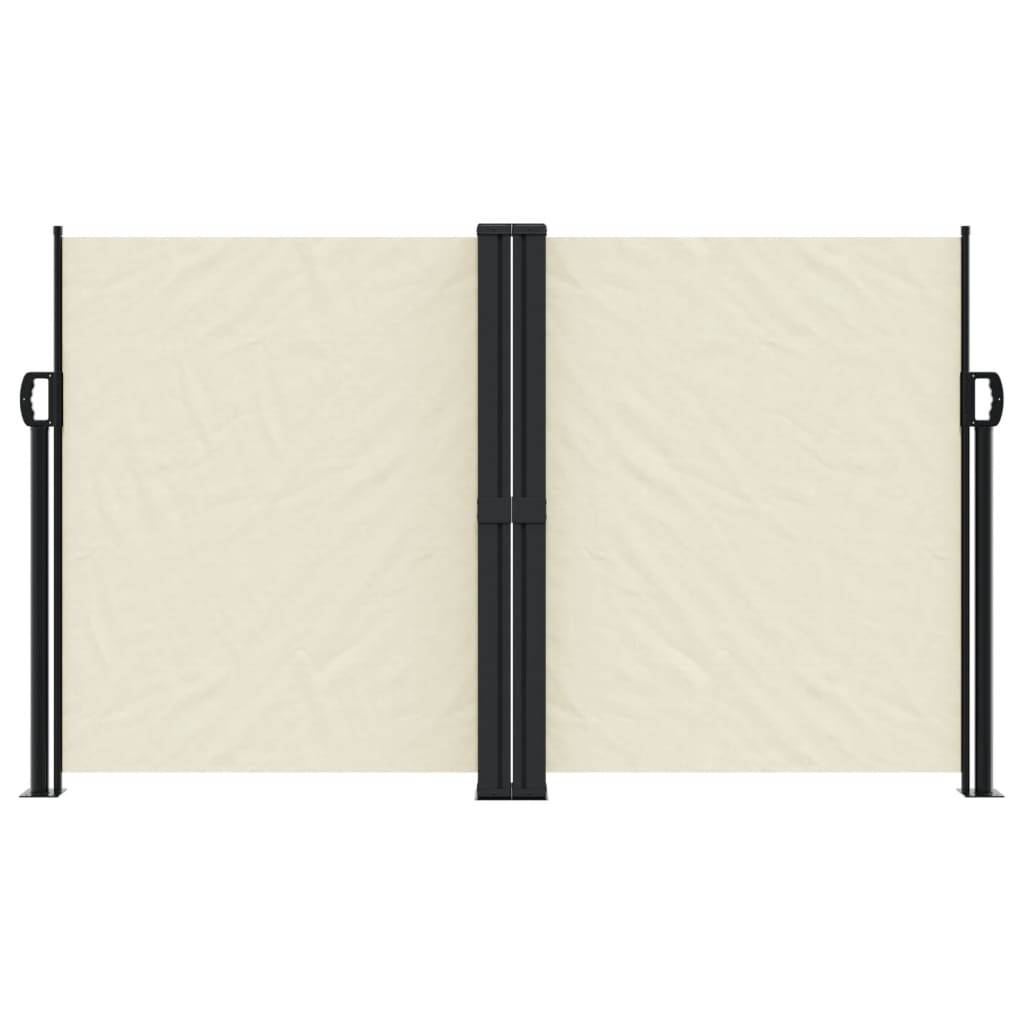 Vidaxx pare-vent extensible 140x1000 cm crème