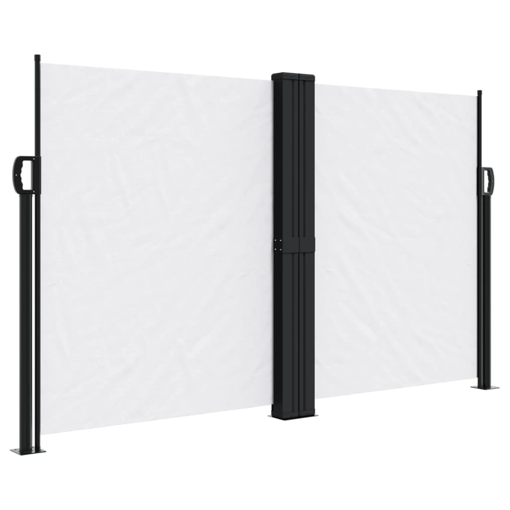 Vidaxx pare-vent extensible 140x1000 cm blanc