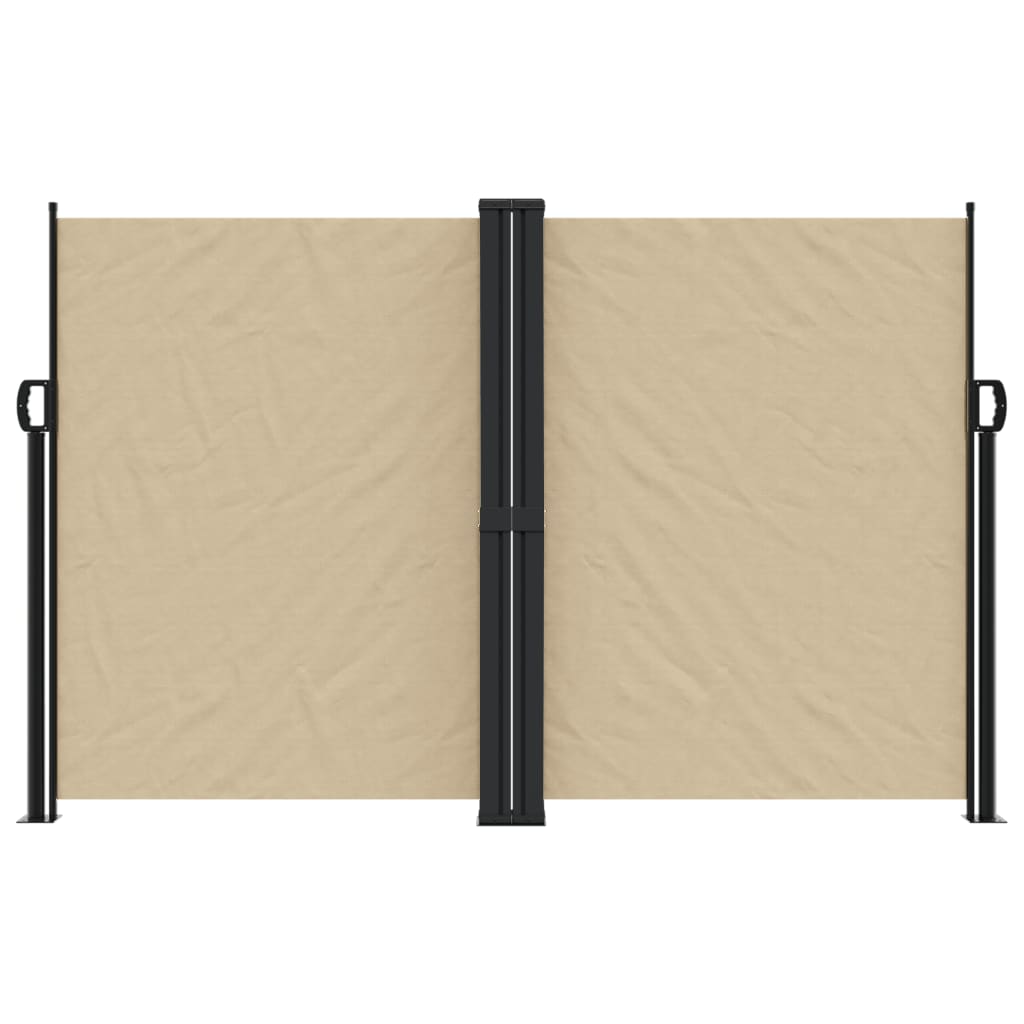 Vidaxx pare-vent extensible 160x1000 cm beige