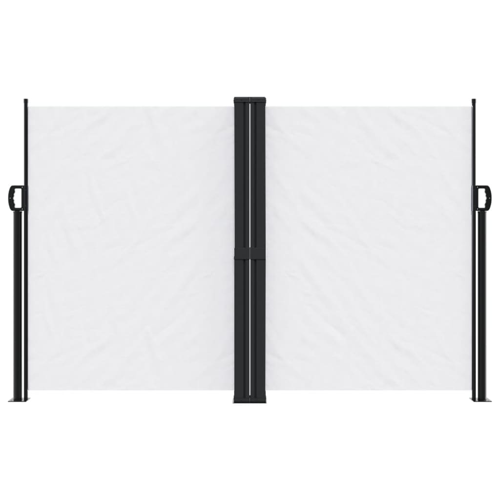 Vidaxx pare-vent extensible 160x1000 cm blanc