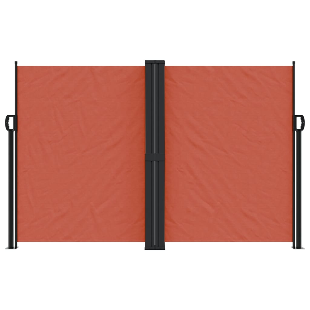 Vidaxx pare-vent extensible 160x1000 cm couleur terre cuite