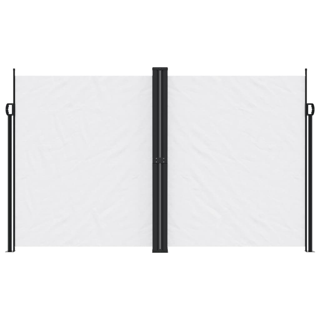 Vidaxx pare-vent extensible 200x1000 cm blanc