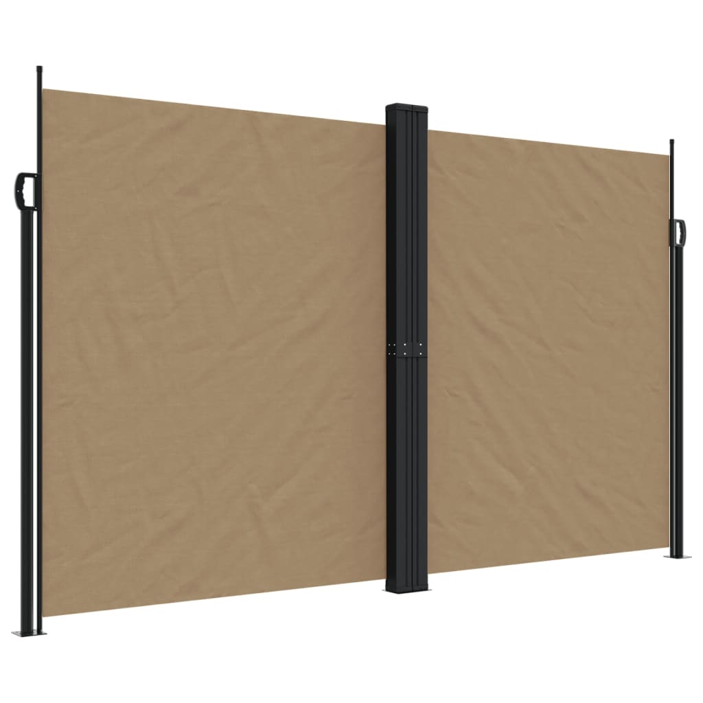 Vidaxx pare-vent extensible 200x1000 cm taupe