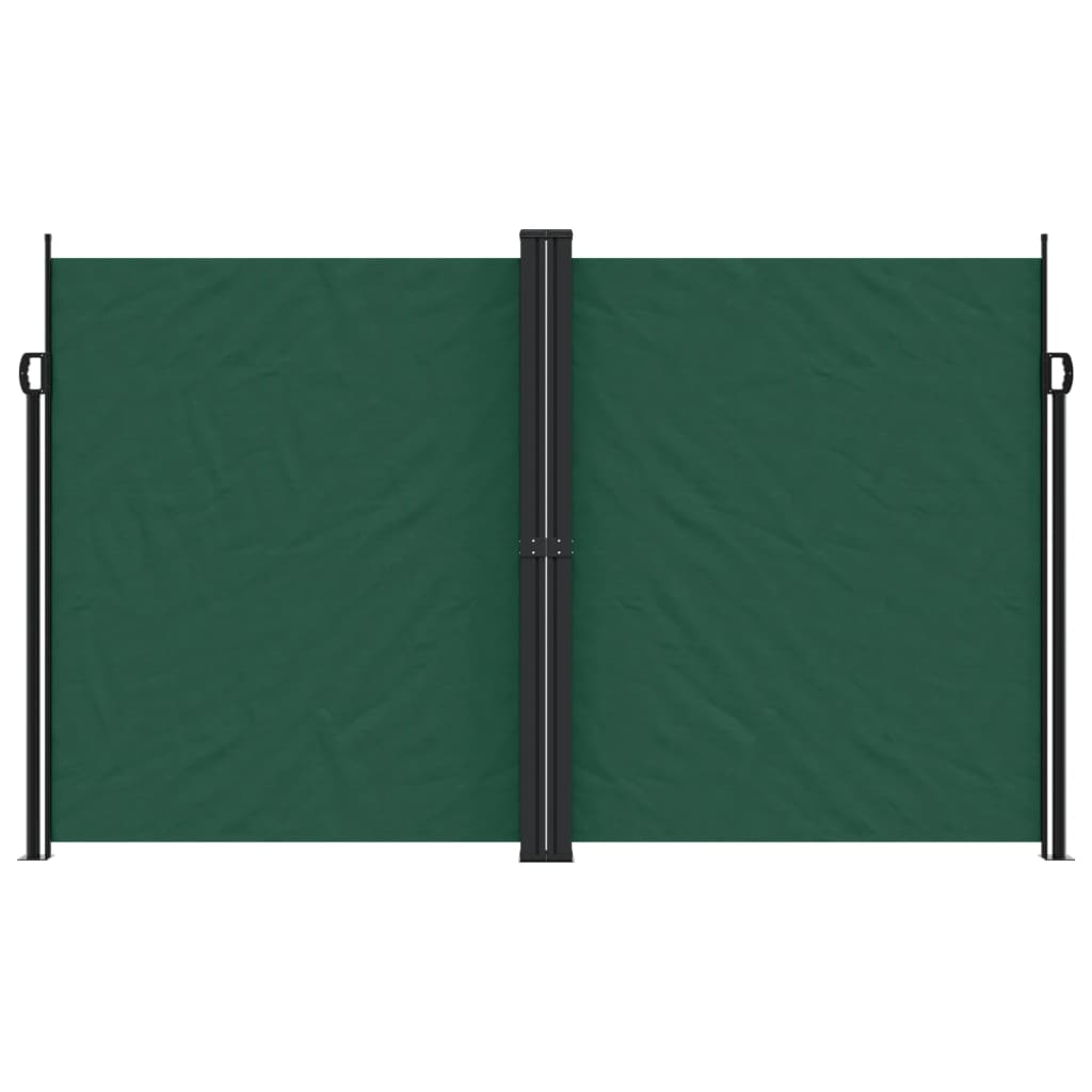 Vidaxx pare-vent extensible 200x1000 cm vert foncé