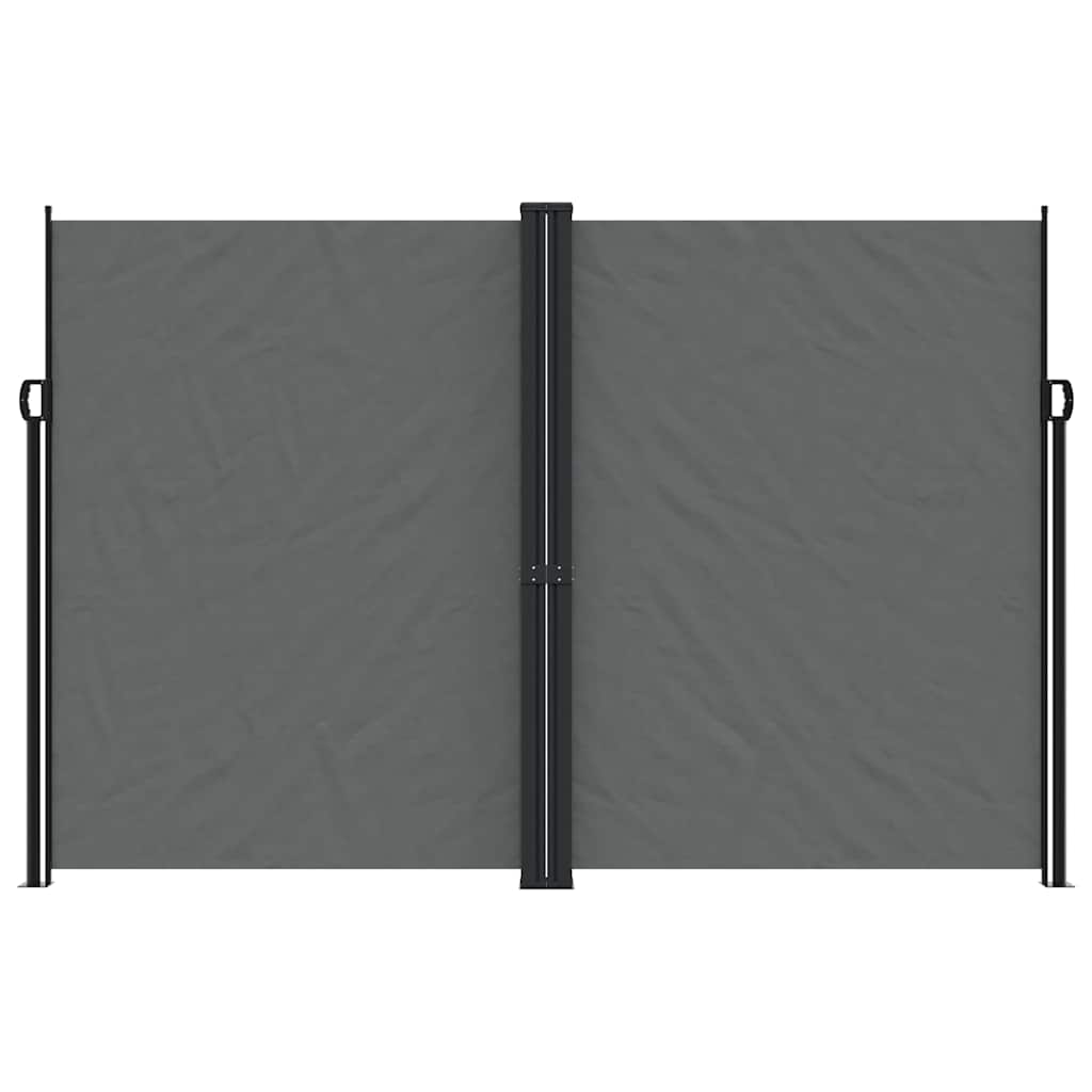 Vidaxx pare-vent extensible 220x1000 cm anthracite
