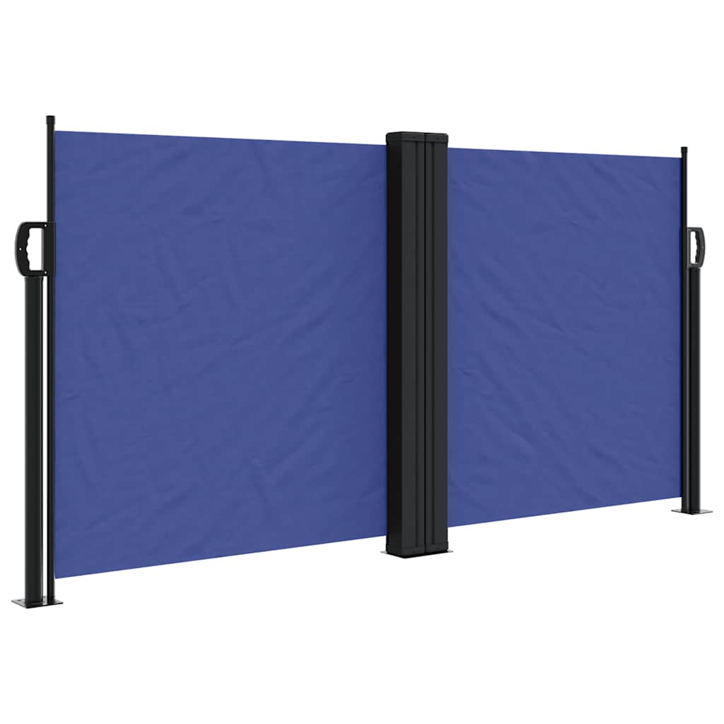 Vidaxx pare-vent extensible 120x1200 cm bleu