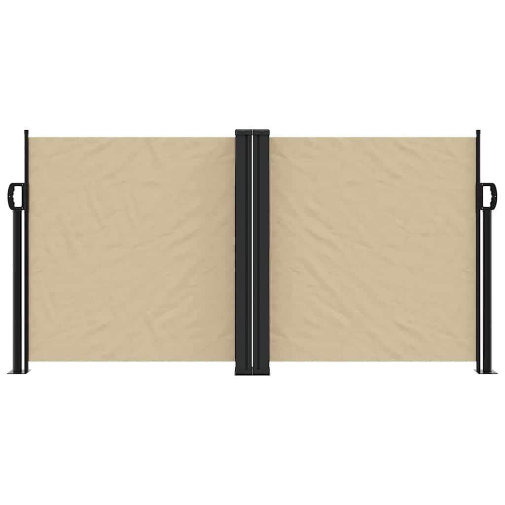 Vidaxx pare-vent extensible 120x1200 cm beige