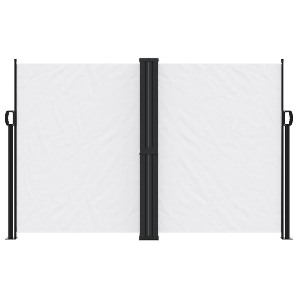 Vidaxx pare-vent extensible 160x1200 cm blanc