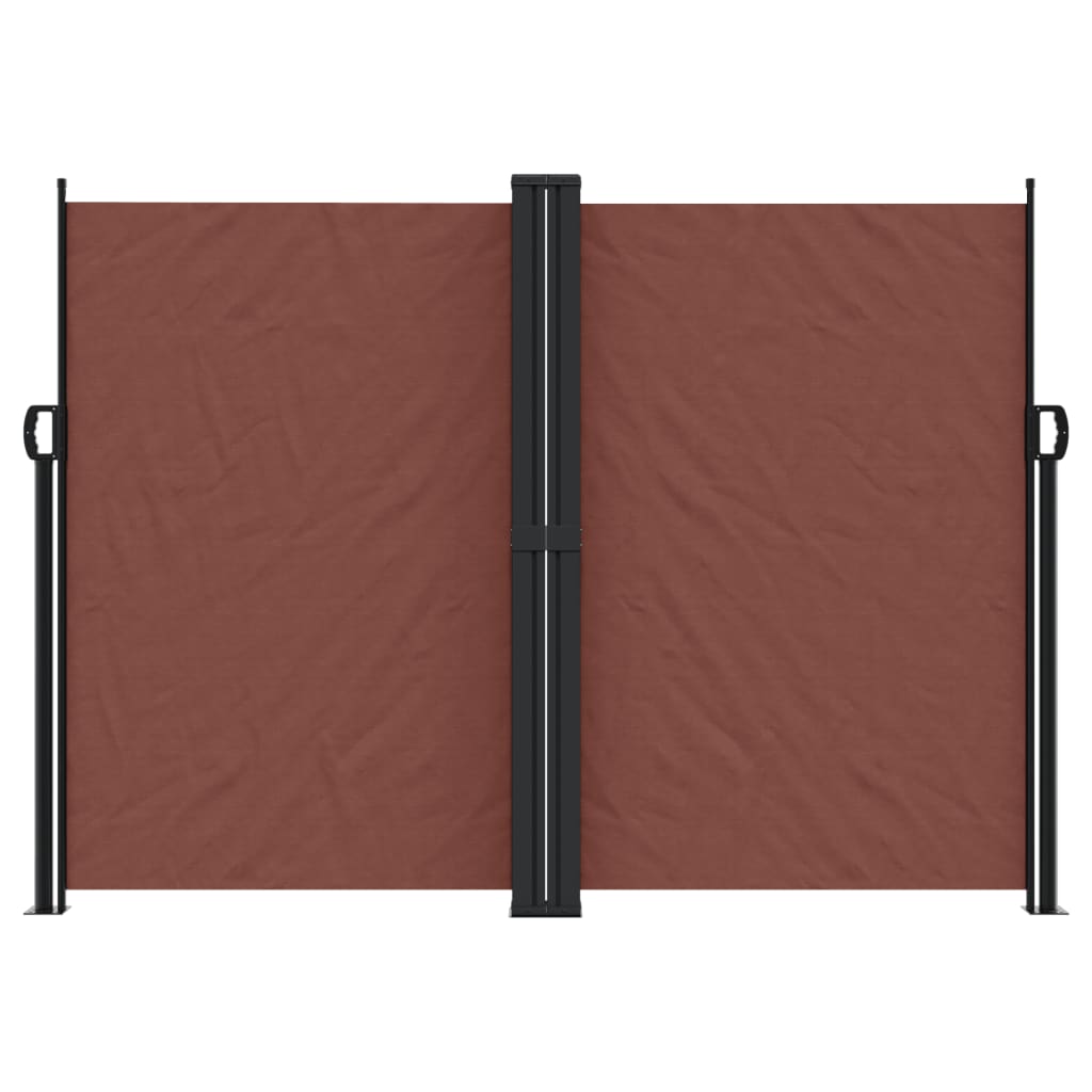 Vidaxx paravent de jardin extensible 180x1200 cm marron