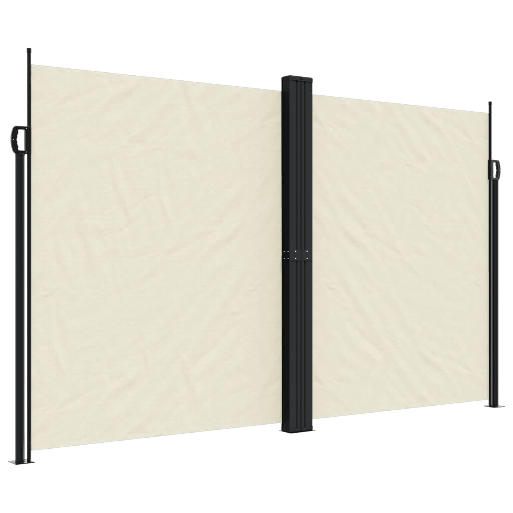 Vidaxx Paravent de jardin extensible 200x1200 cm couleur crème
