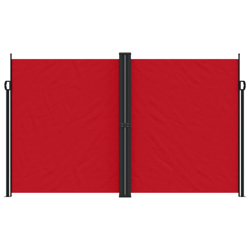 Vidaxx paravent de jardin extensible 200x1200 cm rouge