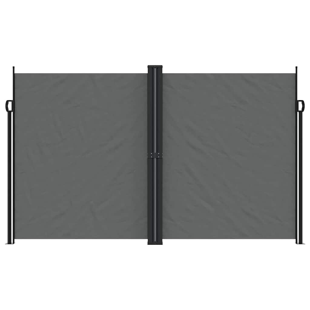 Vidaxx paravent de jardin extensible 200x1200 cm anthracite